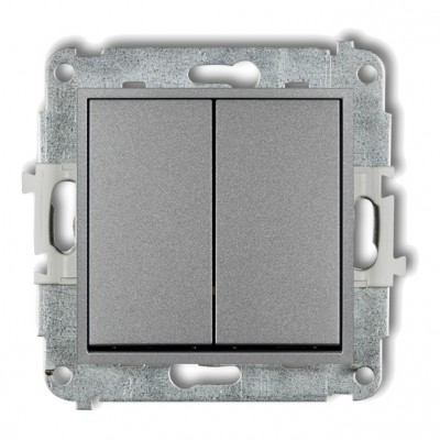 Mechanizm łącznika świecznikowego Srebrny Metalik 7MWP-2 Karlik MINI