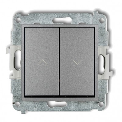 Mechanizm łącznika zwiernego żaluzjowego Srebrny Metalik 7MWP-8 Karlik MINI