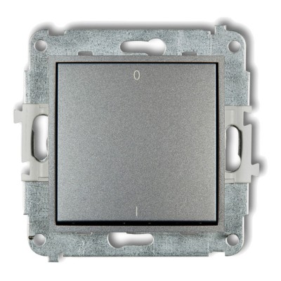 Mechanizm łącznika dwubiegunowego Srebrny Metalik 7MWP-9 Karlik MINI