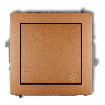Mechanizm łącznika zwierny światło Złoty Metalik 8DWP-5 Karlik DECO