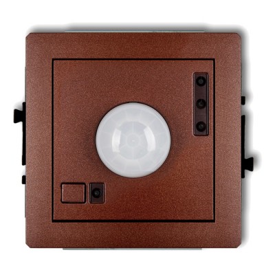 Mechanizm elektronicznego czujnika ruchu Brązowy Metalik 9DCR-1 Karlik DECO
