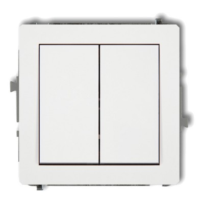 Mechanizm łącznika świecznikowego Biały DWP-2 Karlik DECO