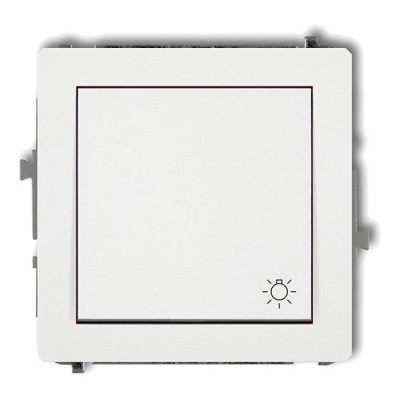 Mechanizm łącznika zwierny światło Biały DWP-5 Karlik DECO