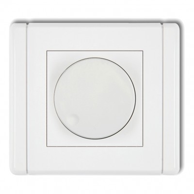 Karlik FRO-2 Elektroniczny regulator oświetlenia przyciskowo-obrotowy do lamp LED Biały
