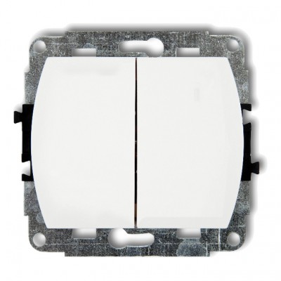 Mechanizm łącznika świecznikowego Biały WP-2 Karlik TREND