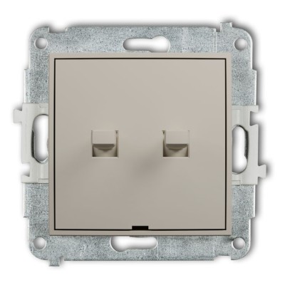 Karlik ICON 60IWPUS-2 Mechanizm łącznika świecznikowego w stylu amerykańskim Taupe
