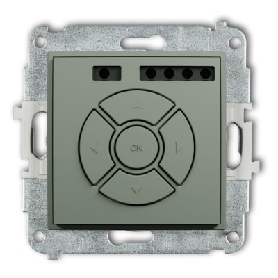Karlik ICON 61ISR-2 Mechanizm elektronicznego sterownika roletowego (sterowanie lokalne i pilotem) Szałwiowy