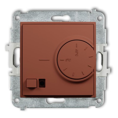 Karlik ICON 63IRT-2 Mechanizm elektronicznego regulatora temperatury z czujnikiem powietrznym Terakota