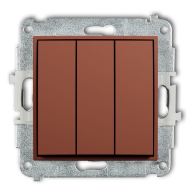 Karlik ICON 63IWP-7 Mechanizm łącznika potrójnego Terakota