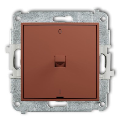 Karlik ICON 63IWPUS-9 Mechanizm łącznika dwubiegunowego w stylu amerykańskim Terakota
