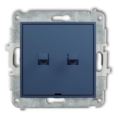 Karlik ICON 64IWPUS-2 Mechanizm łącznika świecznikowego w stylu amerykańskim Navy Blue