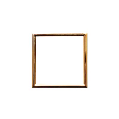 Pierścień dekoracyjny stanowiący element pomiędzy ramką, a klawiszem lub plakietką (element opcjonalny) - Pierścień pozłacany 24K złotem Złoty 4533100 Kos DANTE