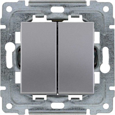 Przycisk zwierny podwójny (Moduł) Inox 454120 Kos