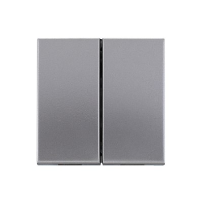 Klawisze podwójne łączników lub przycisków podwójnych Inox 454125 Kos DANTE