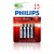 Philips Polska Sp. Z O.o. LR03P4B/10 PHILIPS BATERIE LR03 / AAA POWER ALKALINE B4 LR03P4B/10 8712581549824