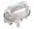 Oprawa kanałowa OVAL 1x60W E27 II klasa IP44 ze wzmocnioną siatką metalową Lena Lightning