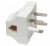 Adapter na wtyk telefoniczny z przejściem RJ11 + stary typ Lamex