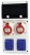 Rozdzielnica BLOCK IP54 10M 1x165, 1x325, 2x230V 632.3122 Scame