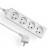 Przedłużacz przenośny 4-krotny z uziemieniem 5M 3x1mm² Biały EPS-405 ELGOTECH