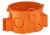 Puszka podtynkowa płytka z wkrętami S60KFw 60mm 33068008 Simet