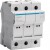 Modułowa podstawa bezpiecznikowa 32A 690V AC 3P /10x38mm/ HAGER