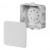 Elektro-Plast Nasielsk 0243-00 Puszka instalacyjna natynkowa hermetyczna FAST-BOX z 6 dławikami IP55 110x110x52mm /Kolor biały/ Biały 5907569154074