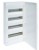 Rozdzielnica natynkowa GOLF IP40 N+PE 4x12M 647x282x99mm VS412PD HAGER