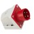 Pce Wtyczka odbiornikowa stała 16/4 400V IP44 514-6