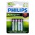 PHILIPS HR03/AAA MULTILIFE 900 MAH B4 READY-TO-USE   RECHARGEABLE R03B4RTU10/10 Signify
