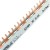 Izolowana szyna zbiorcza S-54 80A 3-fazowa 12mm² E.4039A Pawbol