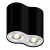 Lampa sufitowa Zuma Line Rondoo Spot 50407-BK 2X50W CZARNY Czarny Zuma