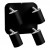 Nowodworski LAMPA SUFITOWA EYE SPOT BLACK IV PLAFON 6022 Nowodvorski