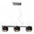 Lampa sufitowa Zuma Line Crystal P0076-03S-F4FZ Srebrny Zuma