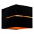 Kinkiet Zuma Line Transfer 91067 WL 2 Black 1X40W CZARNY Czarny Zuma