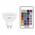 LED STAR+ ŻARÓWKA LED SPOT PAR16 4.5/25W GU10 230V RGBW 250LM 4058075045750 Ledvance