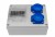 Rozdzielnica R-BOX IP44 4M 2x230V B.18.190-3 Pawbol