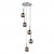 Zuma Lampa wisząca MONIC ZUMA LINE MD1629-5B/chrome