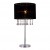 Lampa stołowa LETA RLT93350-1B Z KRYSZTAŁAMI LETA 1X60W E27 CZARNY Czarny Zuma