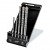 Topex ZESTAW WIERTEŁ DO BETONU SDS PLUS, QUATRO, ZESTAW 5 SZT. - 5, 6 X 110 MM + 8, 10, 12 X 160 MM GRAPHITE 57H572