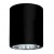 Sanico Jupiter 10 C 311696 plafon lampa sufiitowa spot tuba 1x60W E27 czarny Czarny Sanico