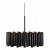Markslojd Lampa Level 3L Czarny (107925) Czarny Markslojd