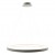 Lampa wisząca LED Zuma Line LA0717/1-WH Circle 110 Biały Zuma