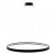 Lampa wisząca CIRCLE 110 LA0722/1 - BK Czarny Zuma