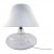 Lampa stołowa ADANA TRANSPARENT 5518WH Transparentny Zuma