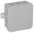 Puszka natynkowa hermetyczna IP54 odgałęźna V6 85x85x41mm Szary 036-03 VIPLAST