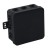 Puszka natynkowa hermetyczna IP54 odgałęźna V6 /85x85x41mm/ Czarny VIPLAST