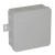 Puszka natynkowa hermetyczna IP54 odgałęźna V7 100x100x41mm Szary 037-03 VIPLAST