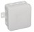 Puszka natynkowa hermetyczna IP54 odgałęźna V5 75x75x41mm Biały VIPLAST