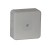 Puszka natynkowa hermetyczna IP55 z 12 dławikami gumowymi /85x35x37mm/ Szary VIPLAST