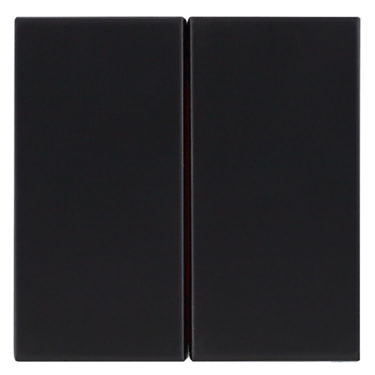 450925 Klawisze podwójne łączników lub przycisków podwójnych Czarny